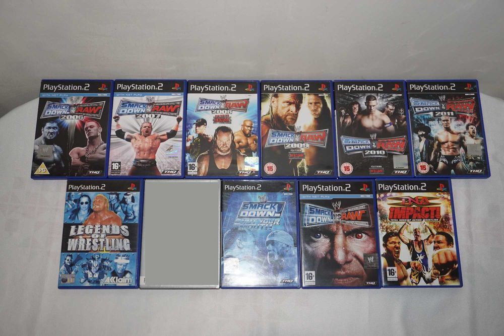 Лот от 254 игри за PS2 God Of War 2/Okami/Crash/GTA San Andreas/