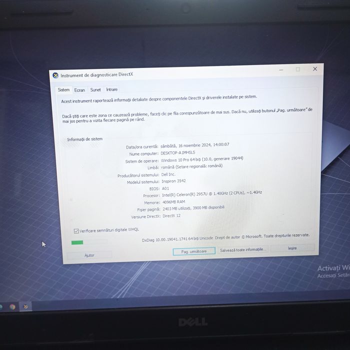 Laptop dell Amanet Canta