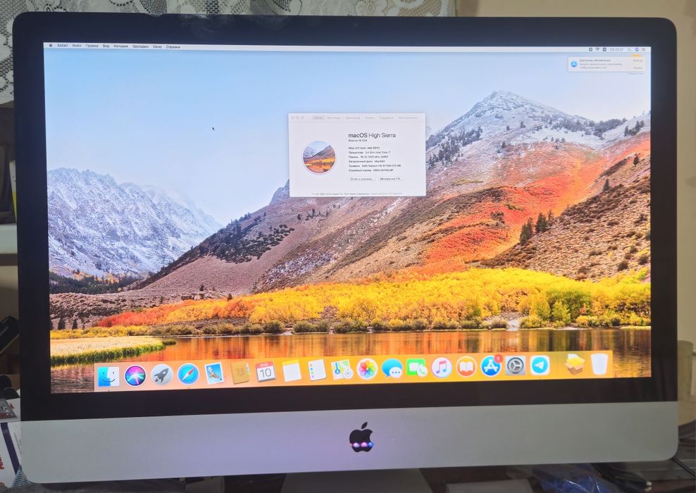 Продам iMac 27 2011г.