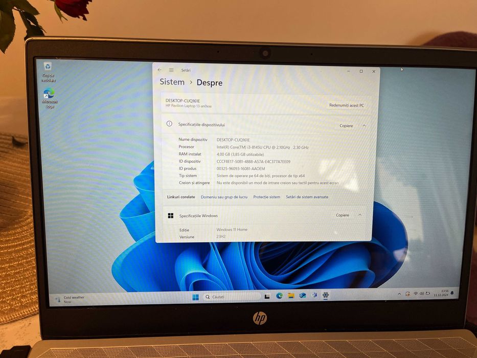 Laptop HP Pavilion 13-an0000nq i3-8145U 13.3", Full HD, 4GB, 128GB SSD