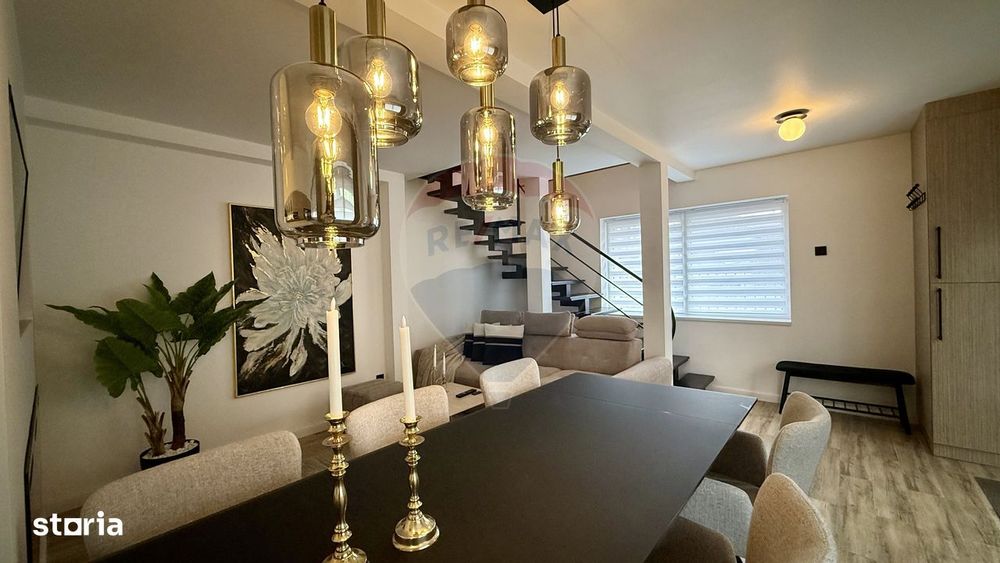 Parte de casă cu etaj – lux, interior superb, 2 locuri parcare