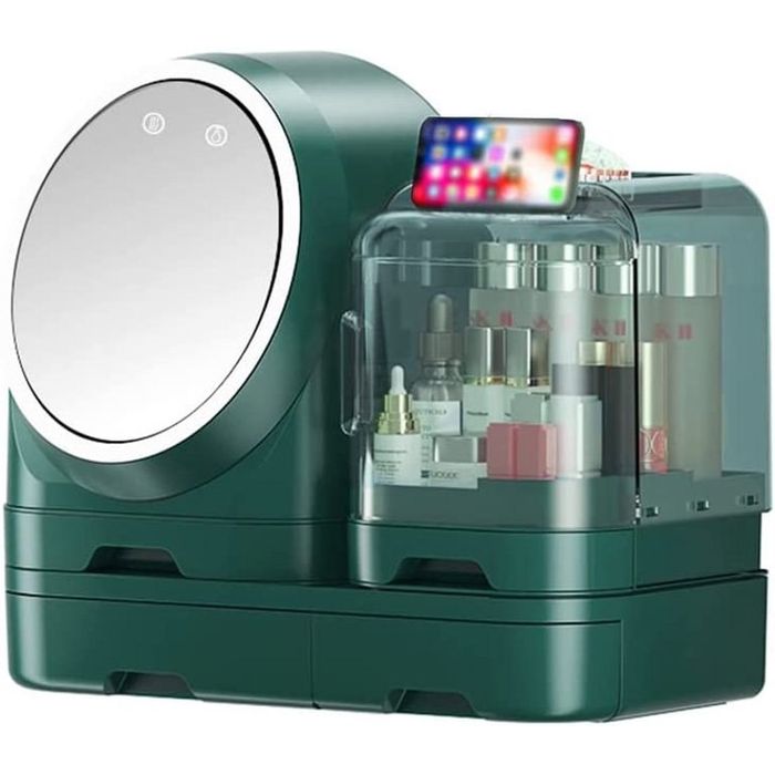 Вращающийся органайзер для макияжа.