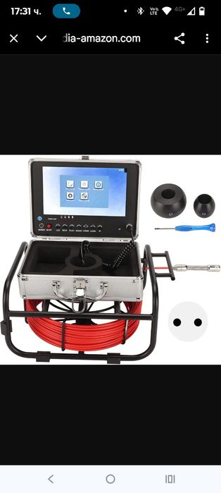 Канализационна камера, камера за инспекция на канализация, камера за т