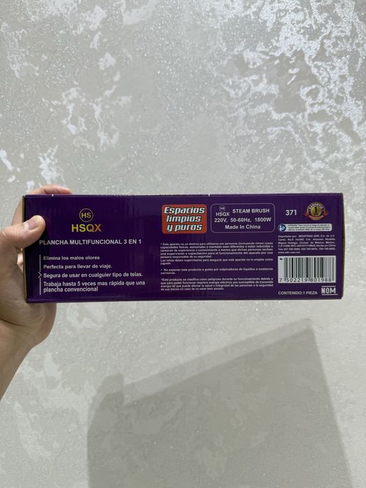 Ручной отпариватель 3-в-1 | Паровой утюг для одежды | 1800W