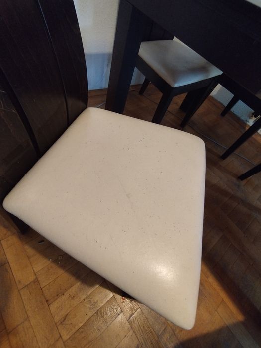 Комплект разтегателна маса и 6 стола