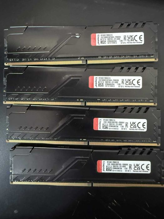 Memorie HyperX Fury, 32GB DDR4, 3600MHz CL18