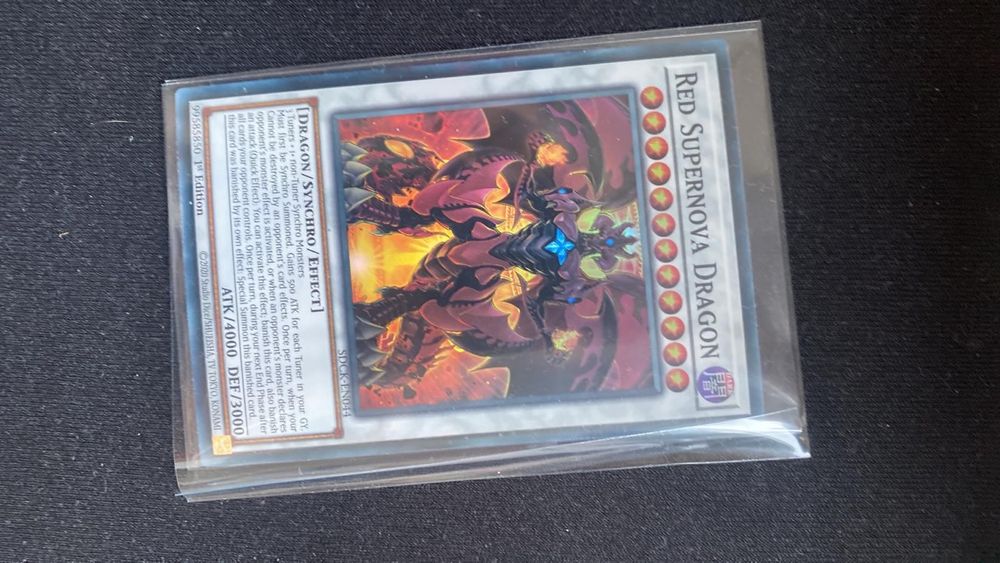 Red Nova Dragon Title Nova Dragon Ultra Rare