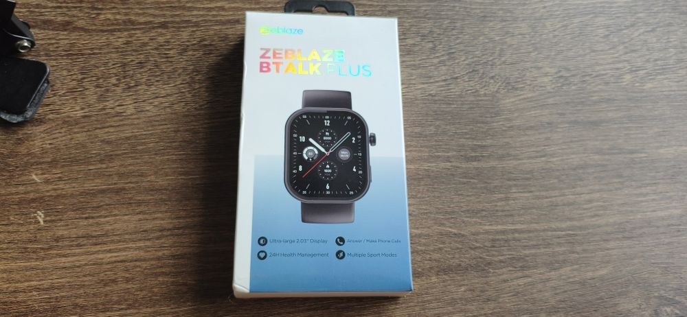 Смарт-часы  Zeblaze Btalk Plus 46 мм черный