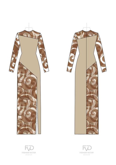 Технический рисунок одежды