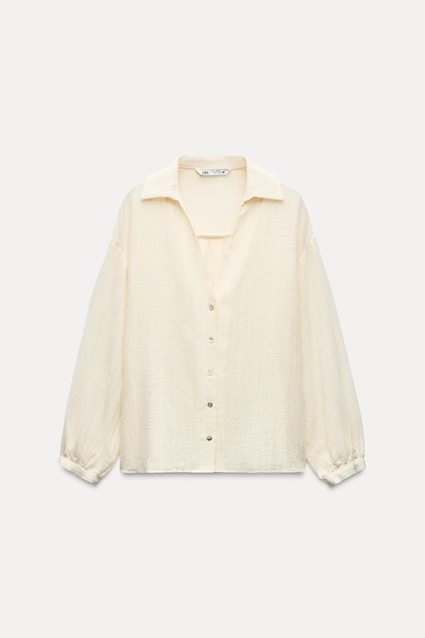 Риза със златисти нишки Zara/Зара М