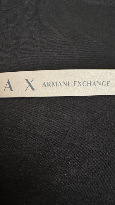 Кожаный ремень Armani Exchange