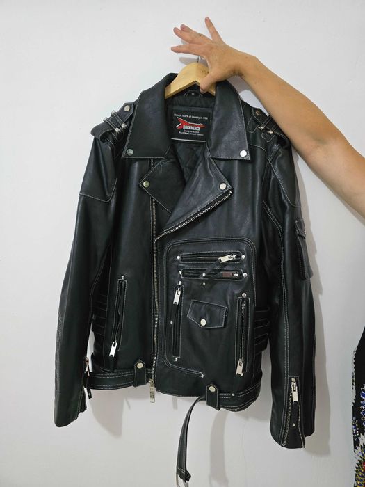 Куртка косуха натуральная кожа