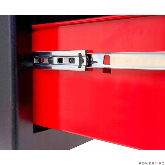 Dulap scule complet echipat, 7 sertare, 154 piese, Verke