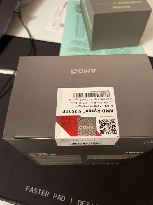 Ryzen 5 7500f +b550m gaming wifi