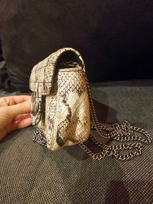 Geanta GG Marmont Python