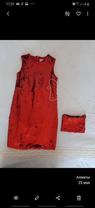 Платье 5-6лет