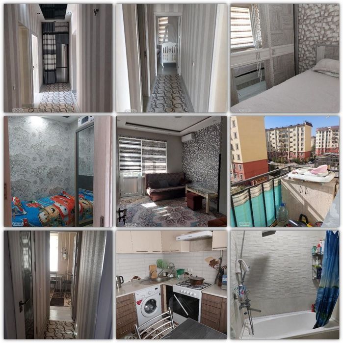 Kvartira Toshkent Sergili 6A 50 kvadrat