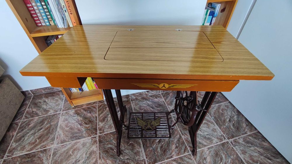 Flying man Автентична крачна шевна машина