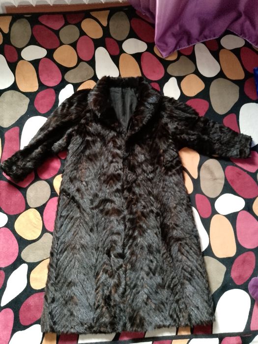 Плащ и шуба женский вариант