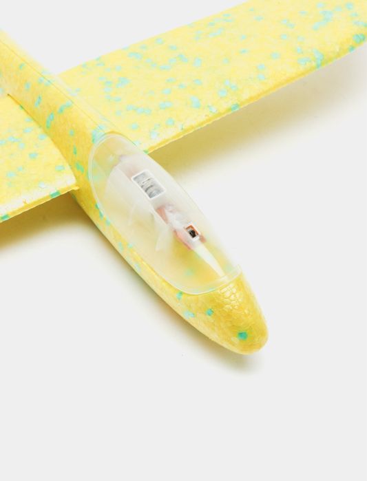 Самолет бумеранг из пенопласта, интерактивная летающая игрушка