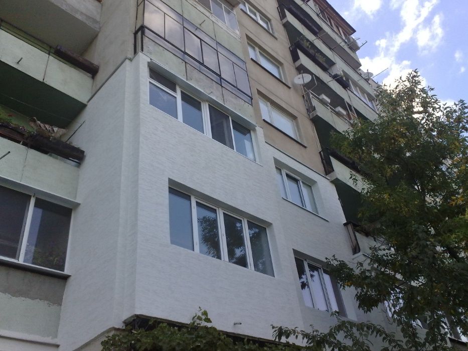 Алпинисти за топлоизолация. Топлоизолация алпинисти, скеле, автовишка