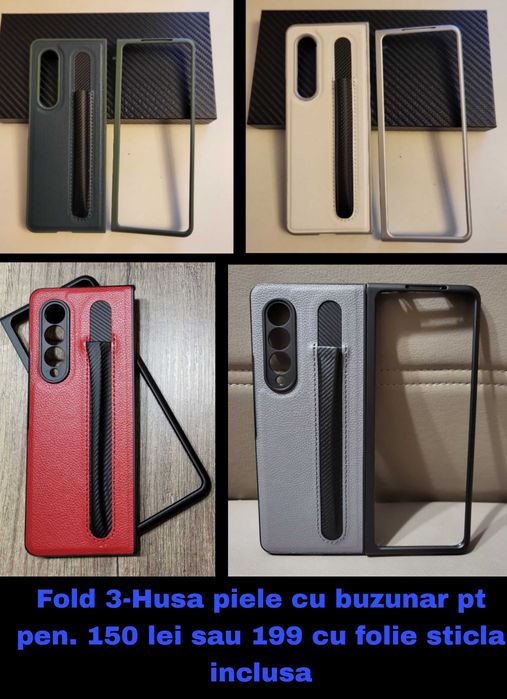 Husa Z FOLD 3 (cu pen pocket)