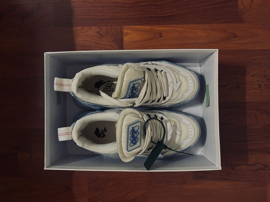 Papuci Off-white Odsy-1000 Blue Marble