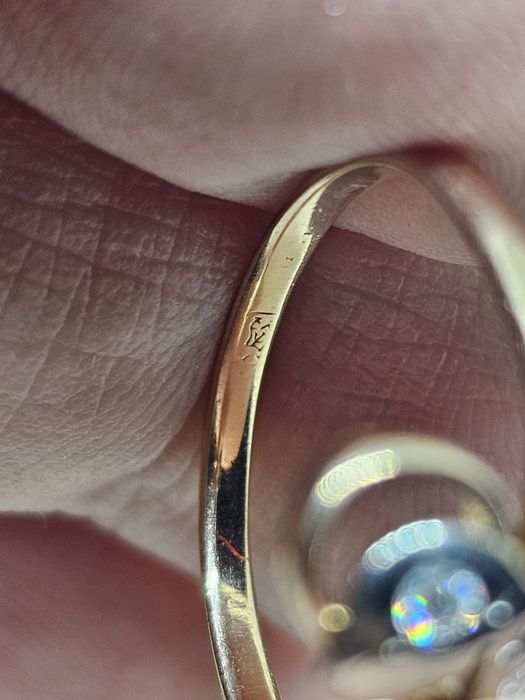 Бриллиант кольцо 583СССР