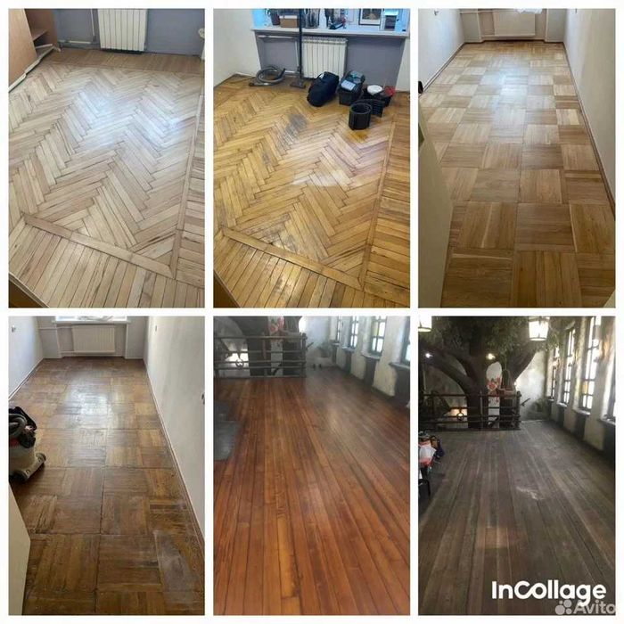 Шлифовка паркета и ремонт деревянных полов|Опыт 25 лет, доступные цены