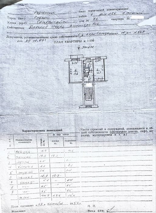 2 комнатная, Сандригайло 72, комнаты раздельно