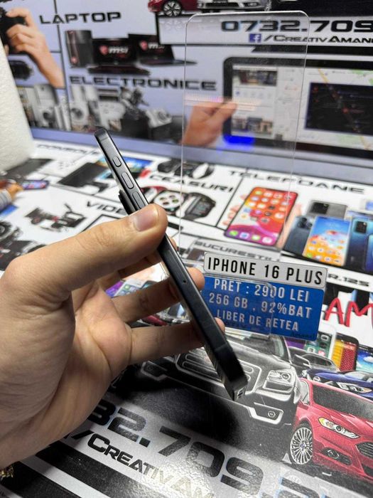 Iphone 16 PLUS / 256 GB / 92%BAT / CreativAmanet