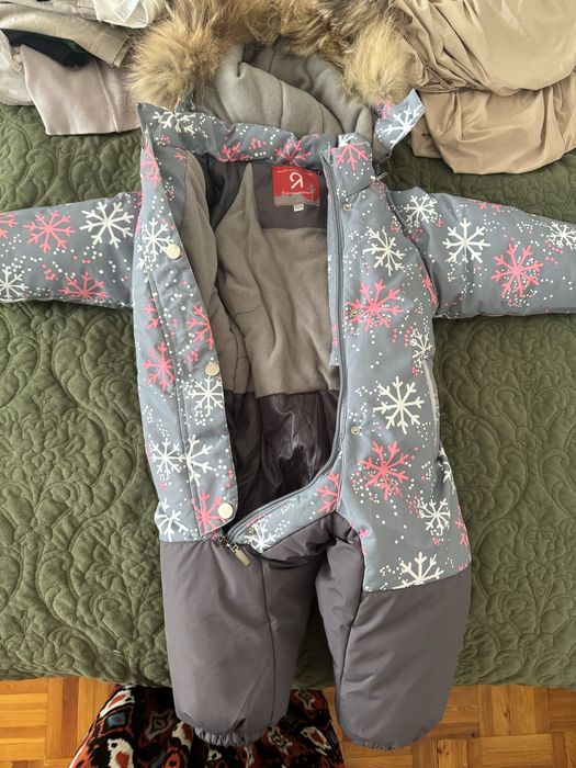 Детский зимний комбинезон