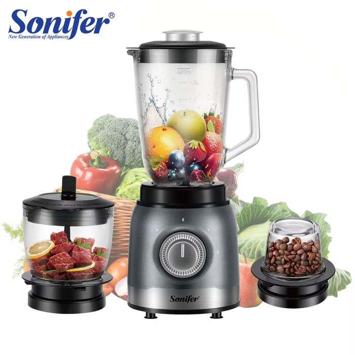 Доставка! Блендер 3 in 1 Sonifer SF-8125