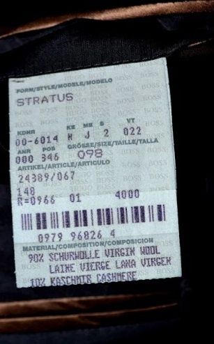 Haina bărbați din stofa  Hugo Boss Stratus