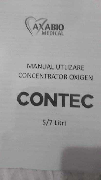 Concentrator de oxigen CONTEC 5–7 L, Fiabil, gata de utilizare imediat