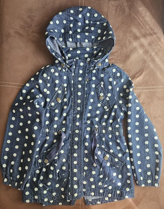 Детско дънково яке / парка за момиче