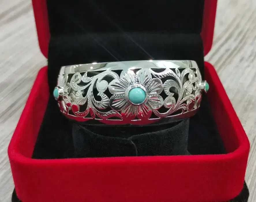 Bilak uzuk braslet, kumush 925