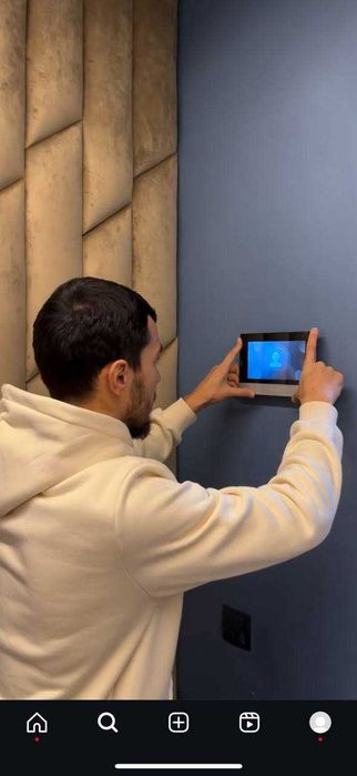 Камера, турникет face id домофон урнатамиз