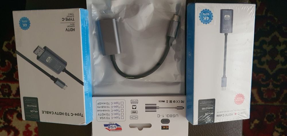 HDMI кабель адаптер Type-C на HDMI