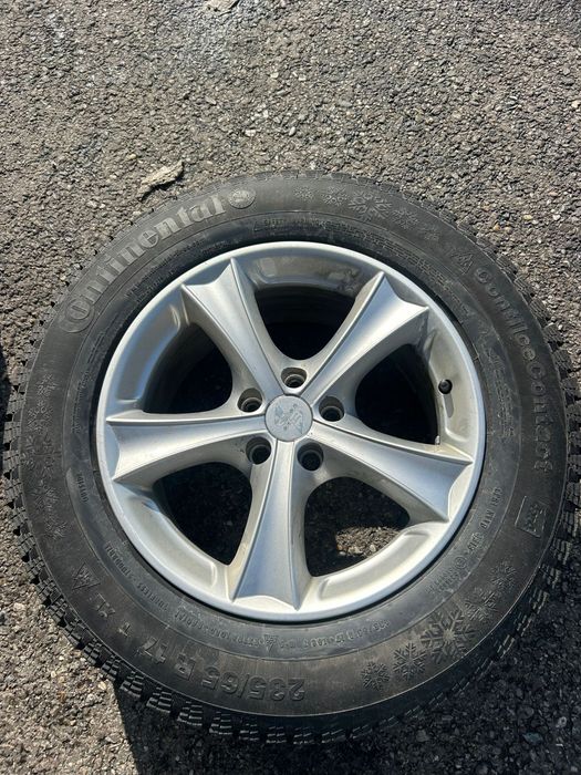Jante + Cauciucuri iarna 235/65/17 5x112 ET35 Volkswagen/Audi/Skoda