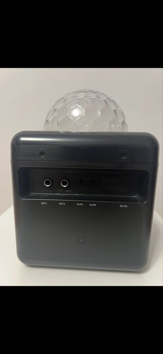 Boxa Bluetooth Portabila Karaoke cu proectie jocuri lumini