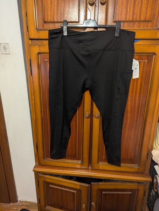 Pantaloni dama negru 2XL