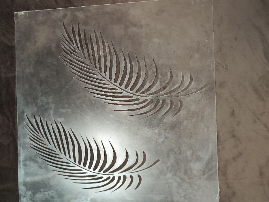 Трафарет для декора стен