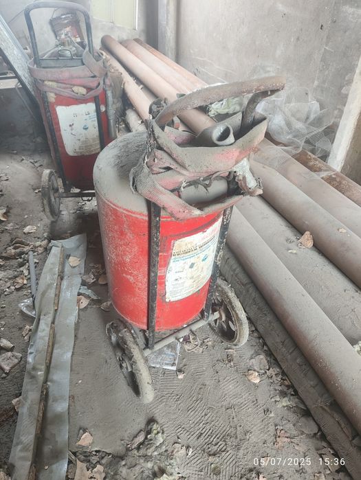 Огнетушитель баллонах