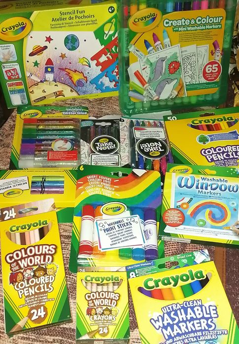 Set Crayola, ideal pentru copii
