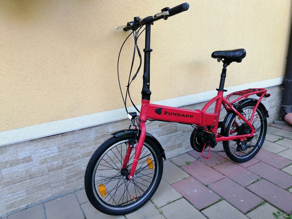 Електрически сгъваем велосипед 20 * ZUNDAPP RED Germany
