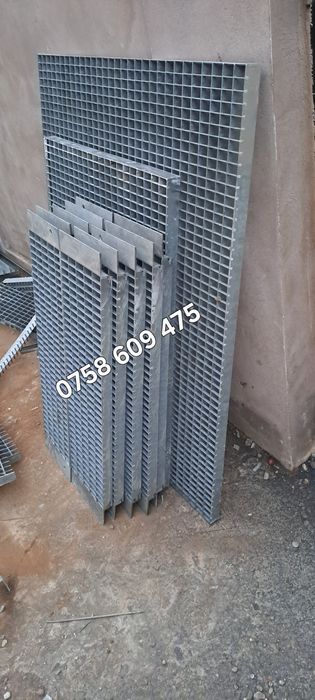 Trepte zincate 120x24