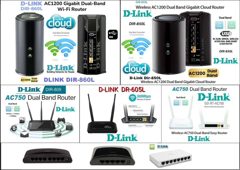 Wi-Fi Рутери и Суичове