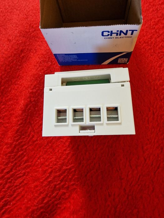 OFERTA! Vând aparat de măsurat kilowații CHINT ELECTRIC trifazic nou s