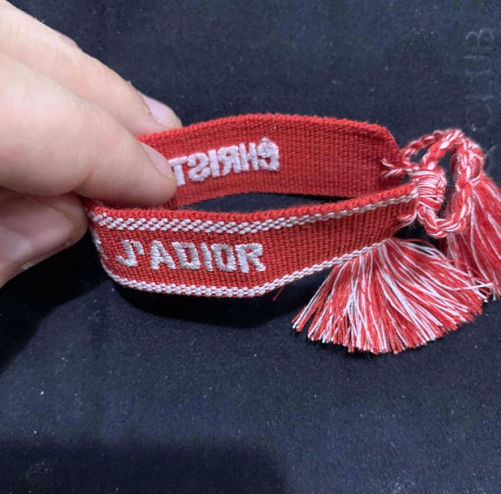 Christian Dior оригинална текстилна гривна